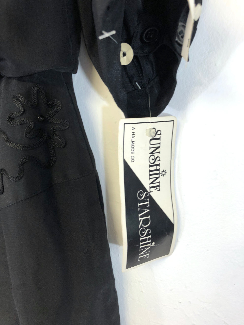 Sunshine Starshine Black Dress (Deadstock)