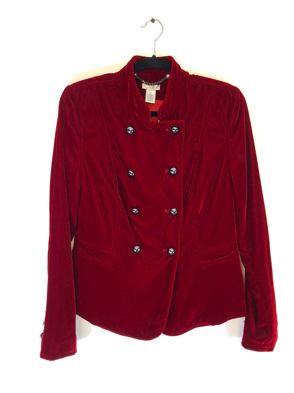Cache Ruby Velvet Jacket