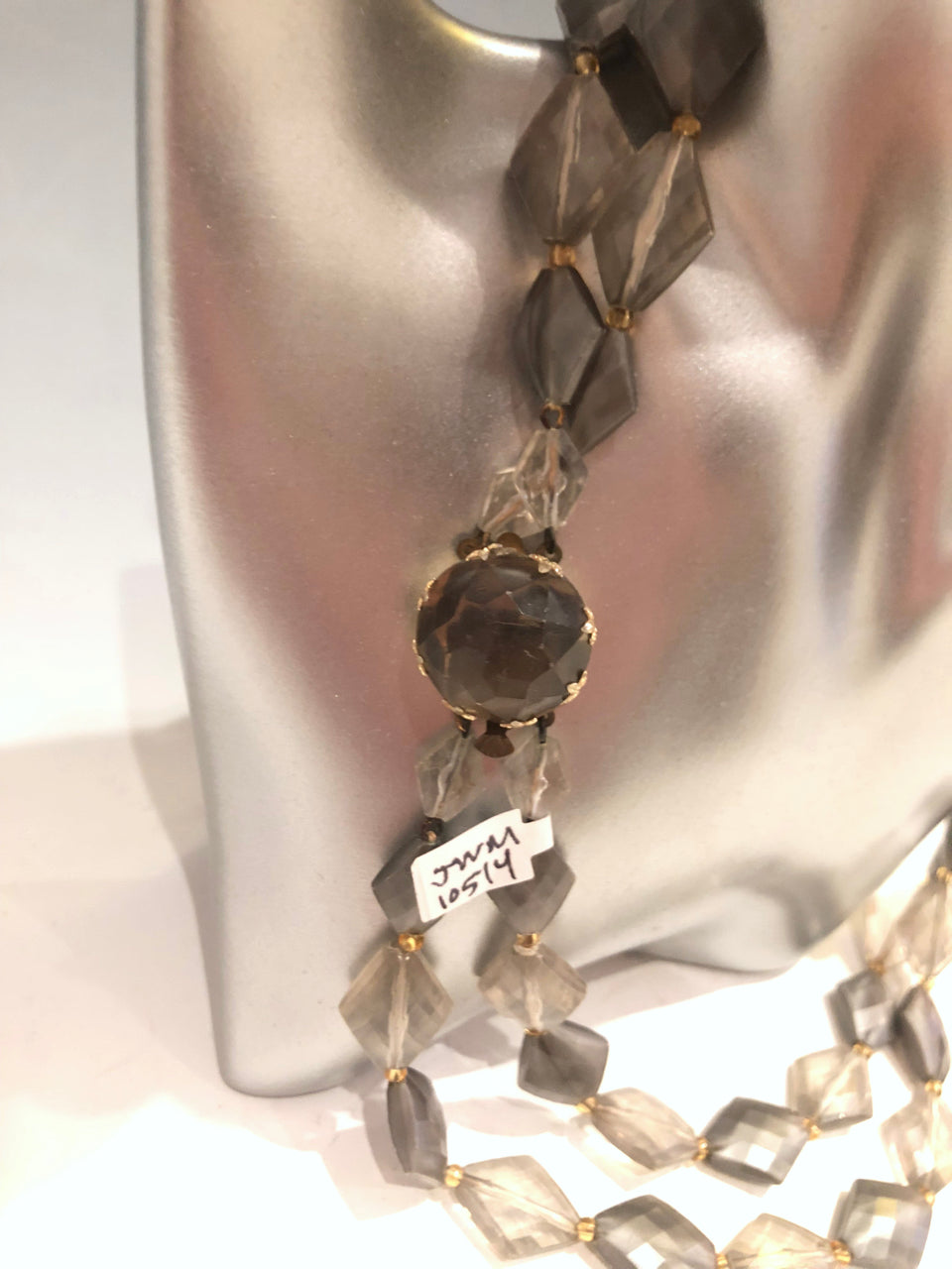 Vintage Double Strand Beaded Necklace