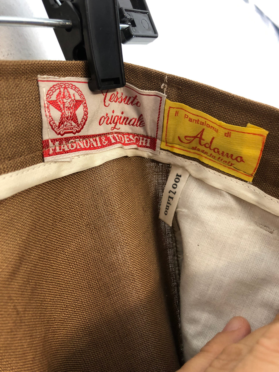 Adamo 70s Linen Pants (Deadstock)