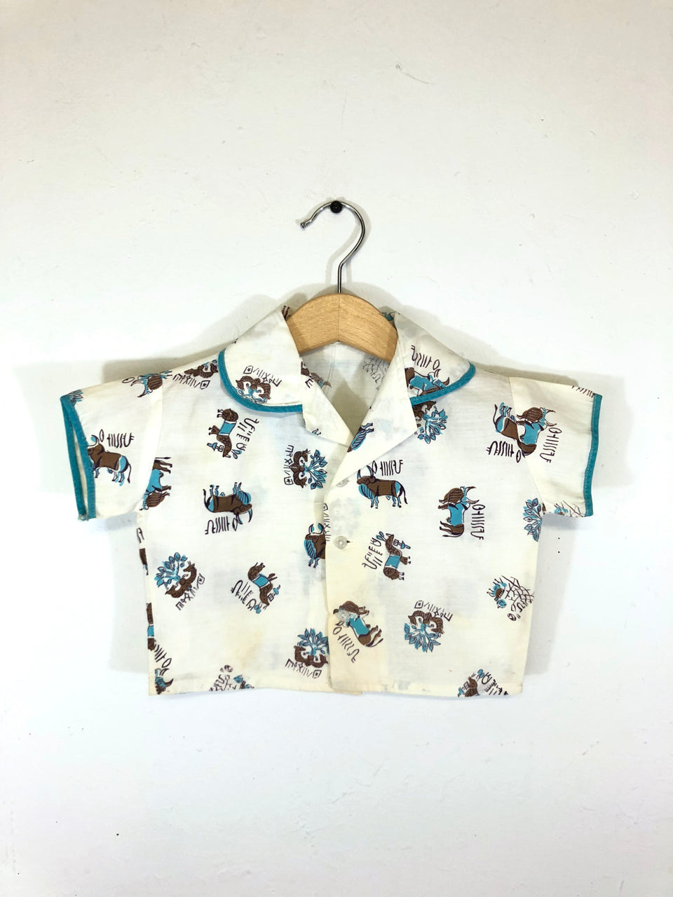 Kid's Animals Linen Top