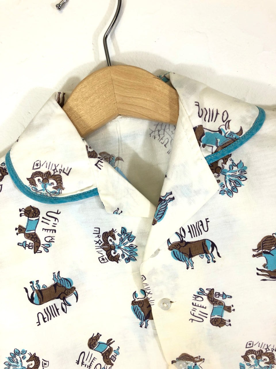 Kid's Animals Linen Top