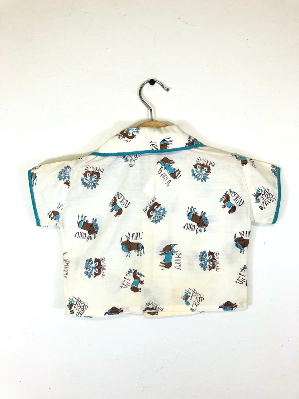 Kid's Animals Linen Top