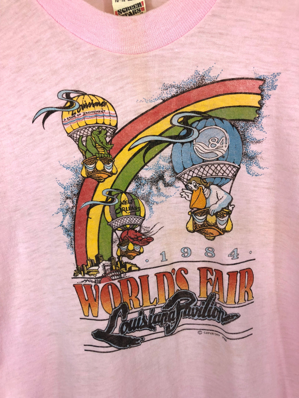 Kids' 1984 World's Fair Louisiana Pavilion Sleeveless T-Shirt