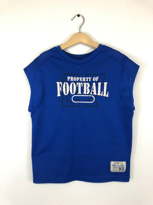 Kids' Property of Football Mesh Sleeveless Top