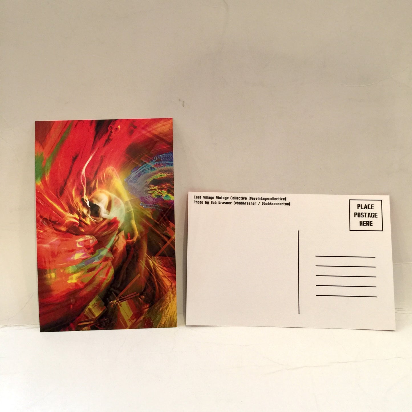 Acid Trip - Photography Postcard by Bob Krasner