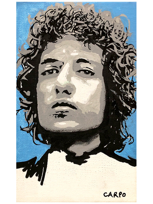 Tangled Up In Blue - Art Print by Carpo