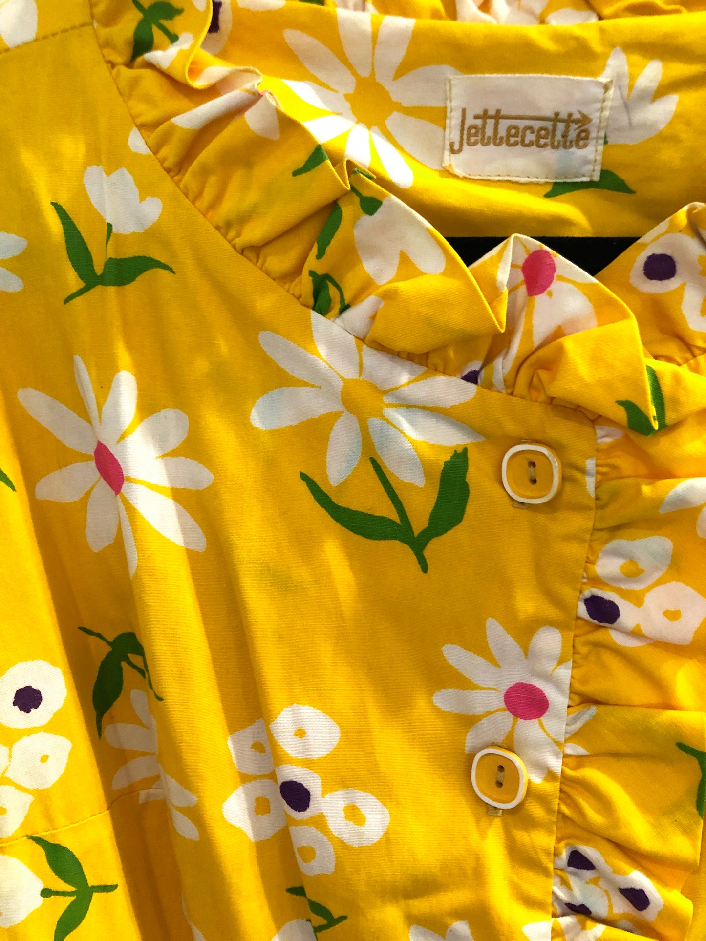 Jettesette Yellow Flower Romper