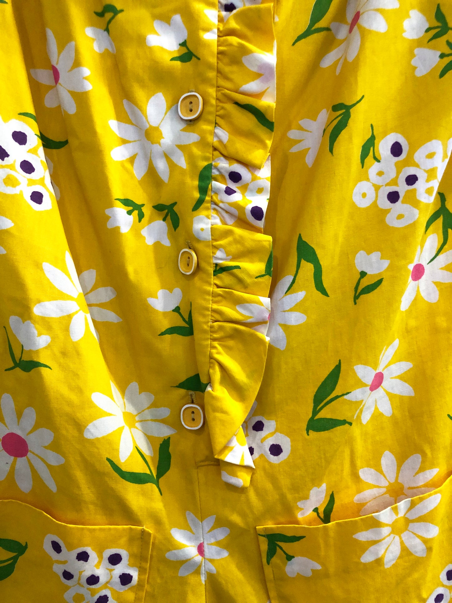 Jettesette Yellow Flower Romper
