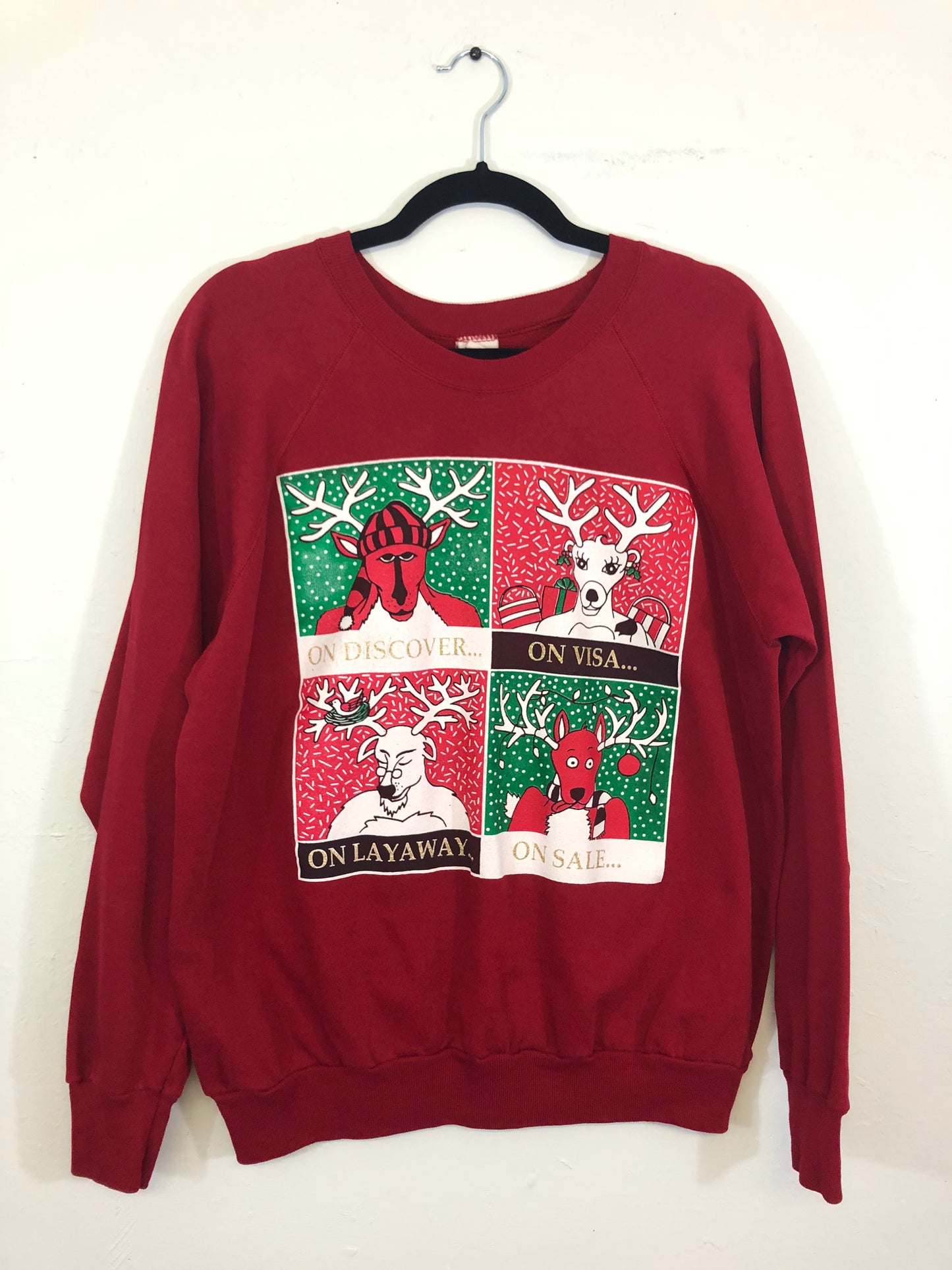 On Discover... On Visa... Holiday Sweatshirt