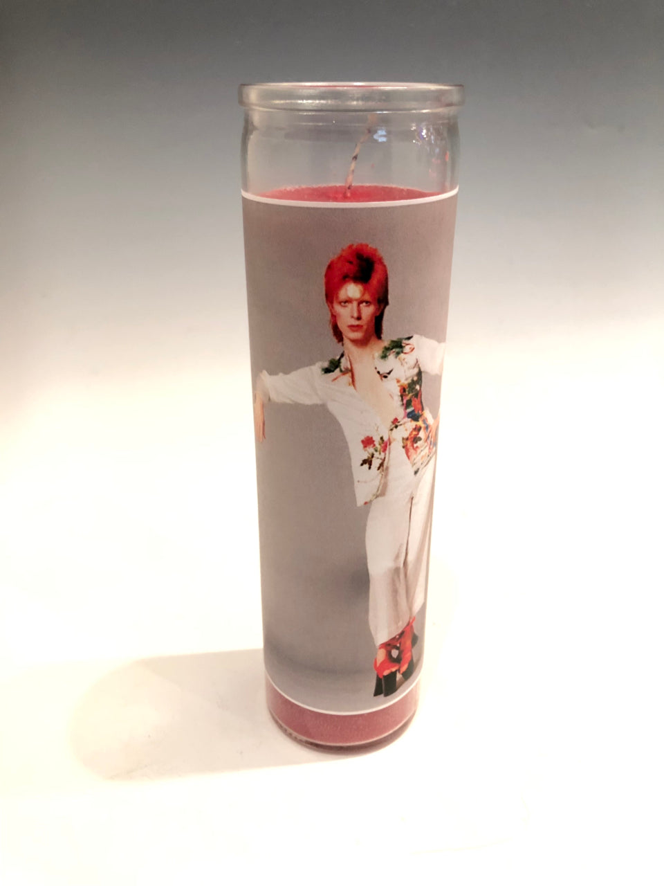 David Bowie Prayer Candle