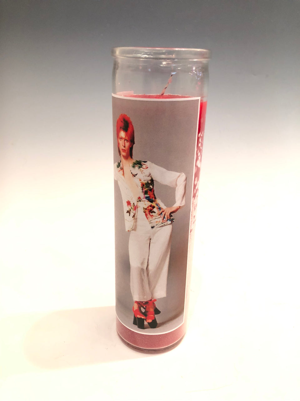 David Bowie Prayer Candle