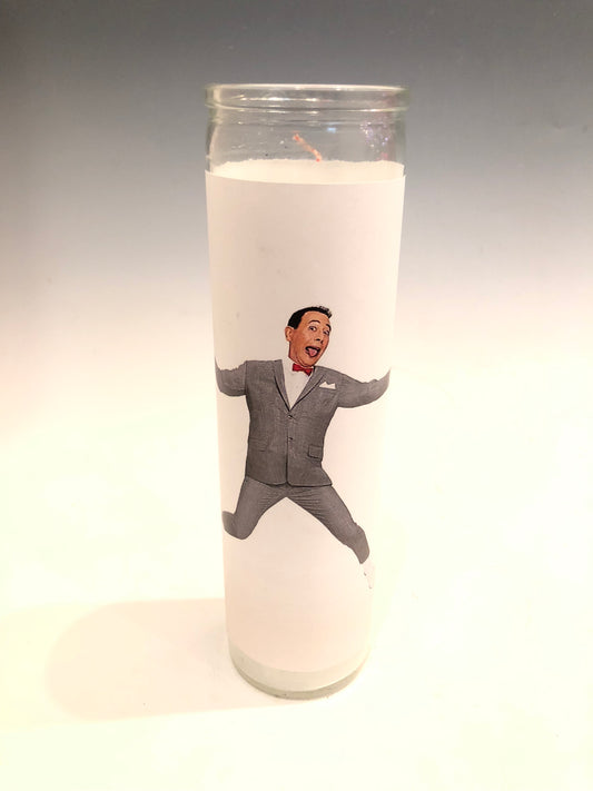 Pee-Wee Herman Prayer Candle