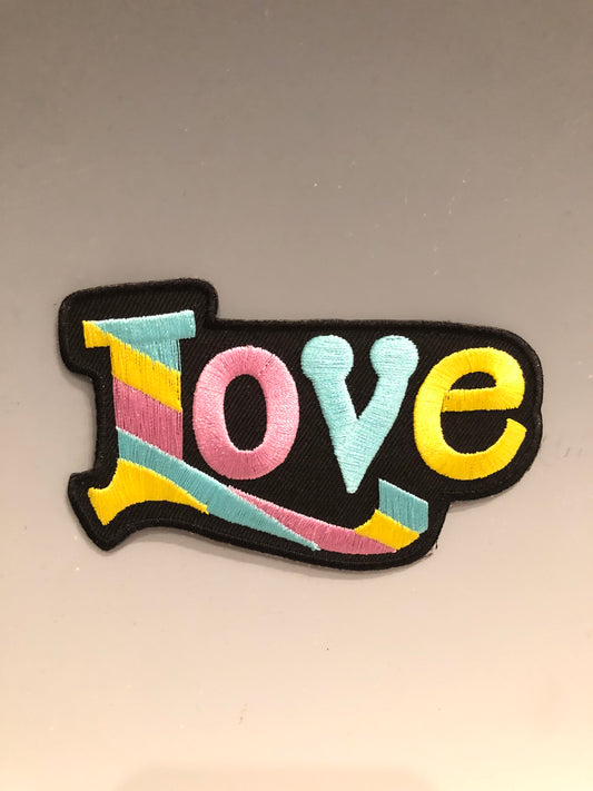 Pastel Love Iron-On Patch