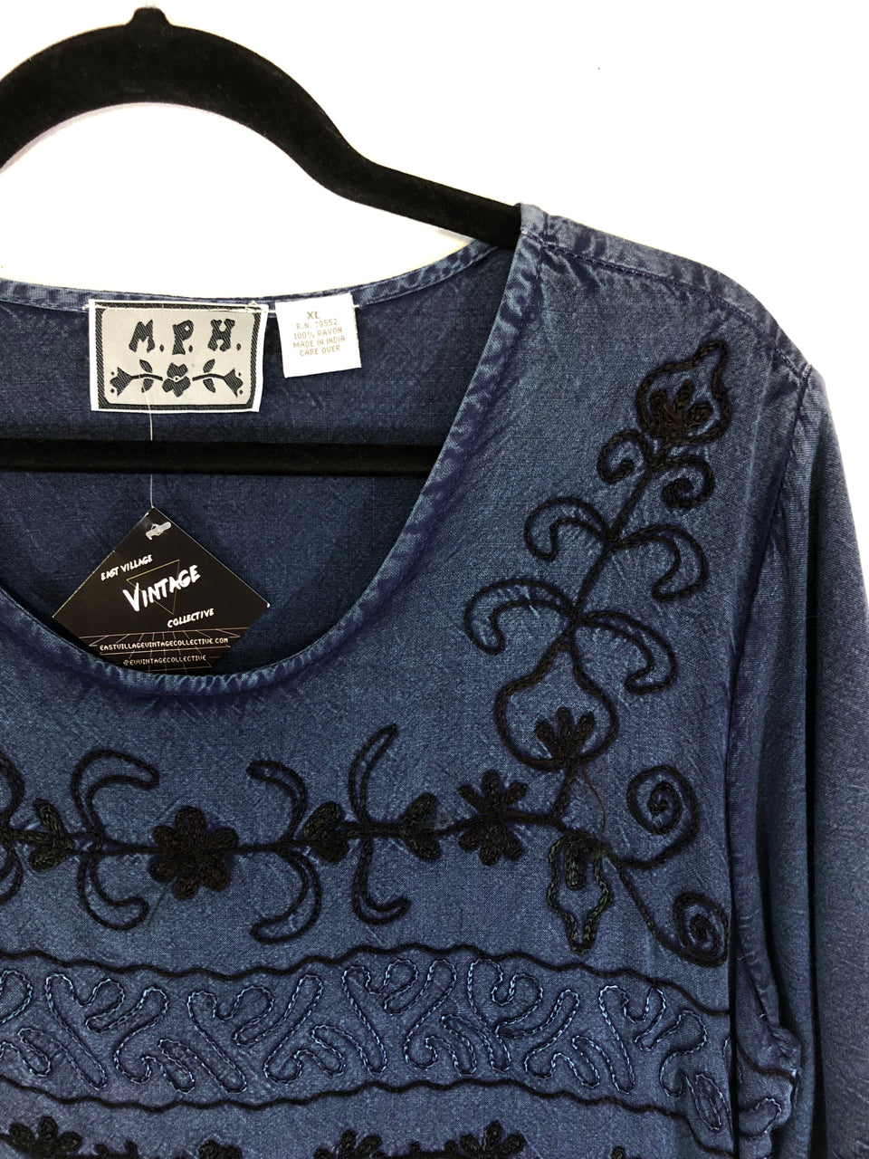 MPH Indigo Blue Dress