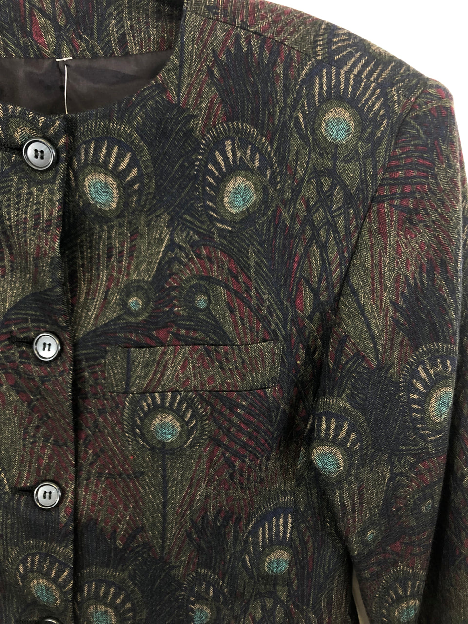 Peacock Skirt Set (2-Piece)