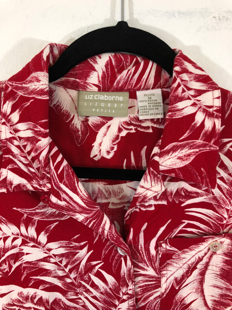 Liz Claiborne Tropical Top