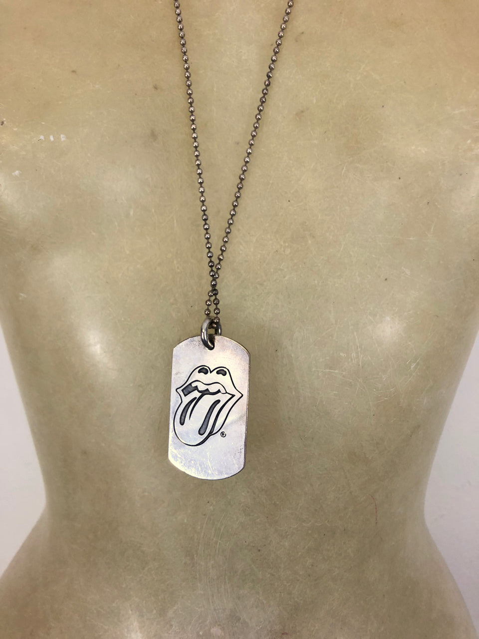 Rolling Stones Dog Chain