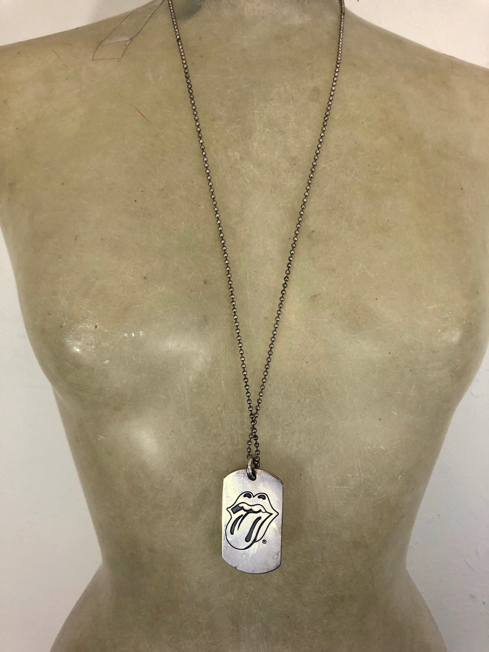 Rolling Stones Dog Chain