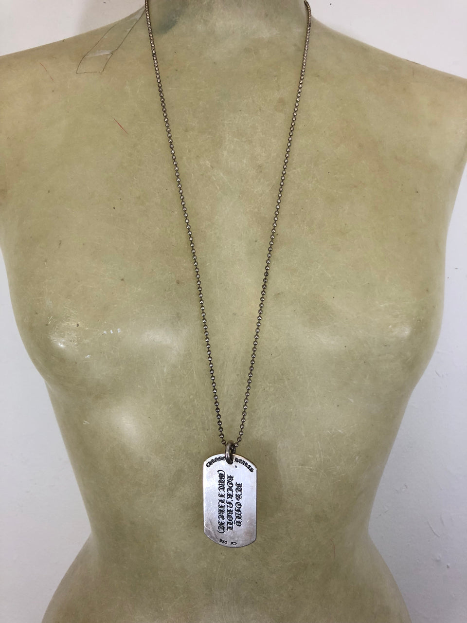 Rolling Stones Dog Chain