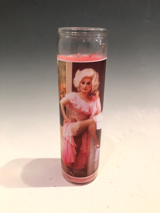 Dolly Parton Prayer Candle (V'Day Collection)