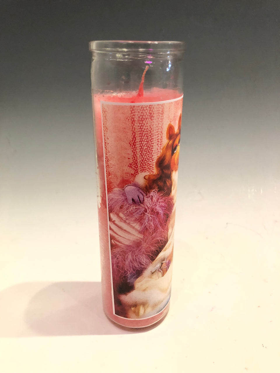 Miss Piggy Prayer Candle (V'Day Collection)