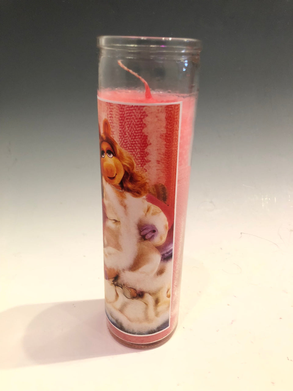 Miss Piggy Prayer Candle (V'Day Collection)