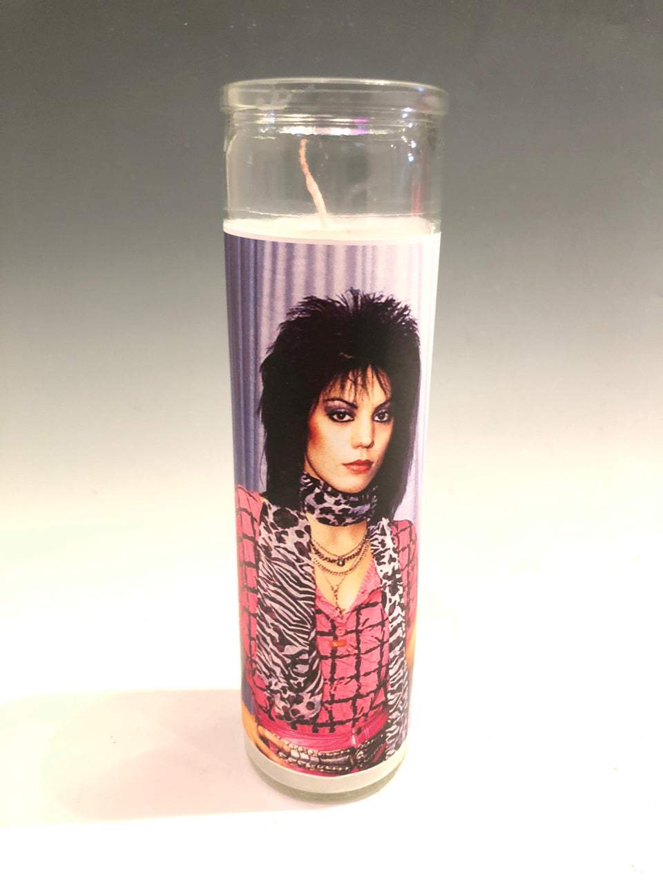 Joan Jett Prayer Candle (V'Day Collection)