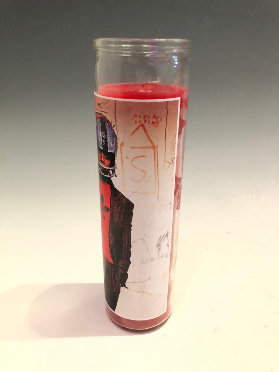 Jean-Michel Basquiat Prayer Candle (V'Day Collection)