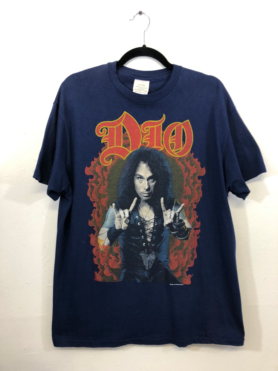 Dio 1985 Sacred Heart Tour T-Shirt Navy