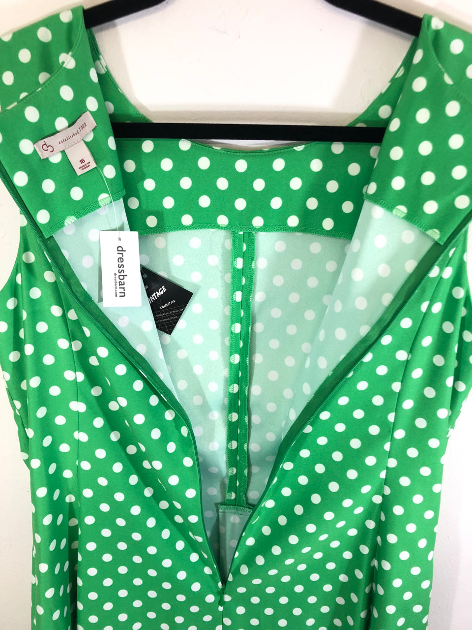 Polka Dotted Dress Barn Dress