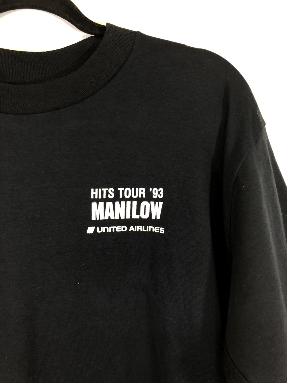 Barry Manilow Hitman Hits Tour '93 T-Shirt