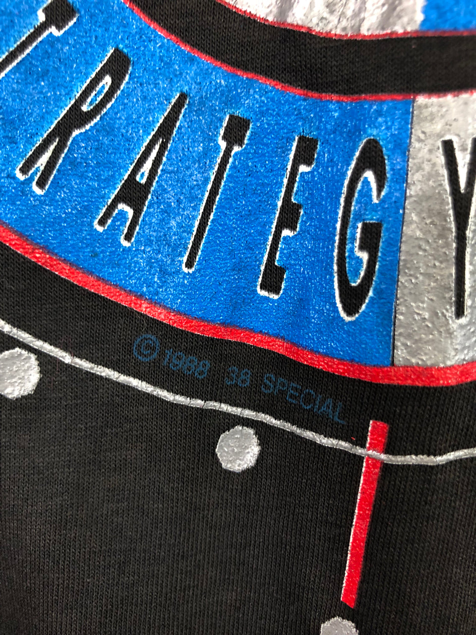 38 Special 1989 R&R Strategy Tour T-Shirt