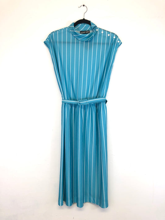Strait Lane 80s Dress with Belt