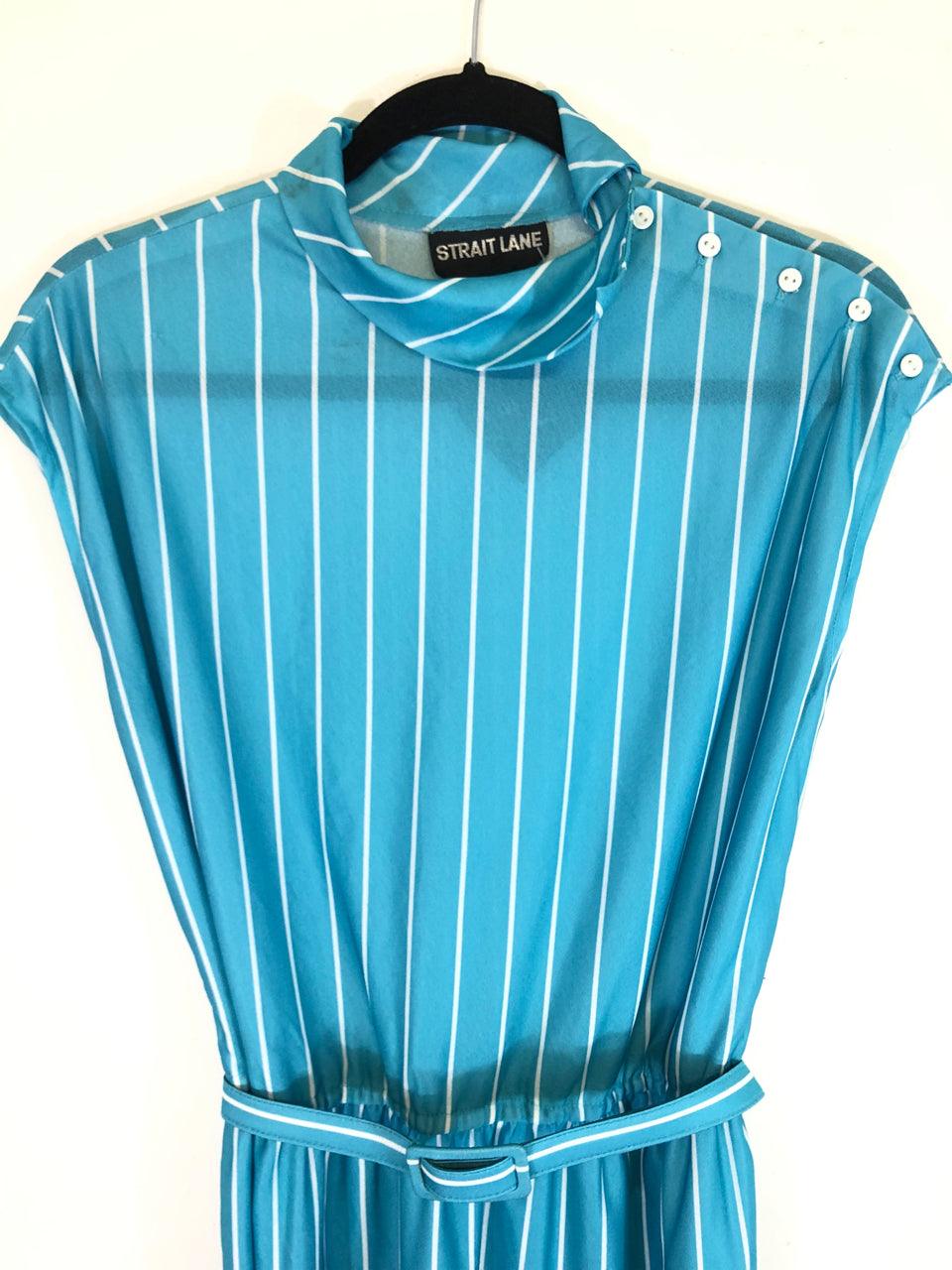 Strait Lane 80s Dress with Belt