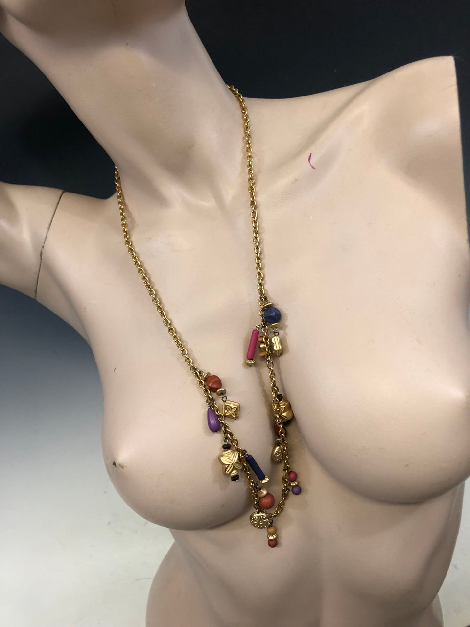 Gold Dangle Necklace