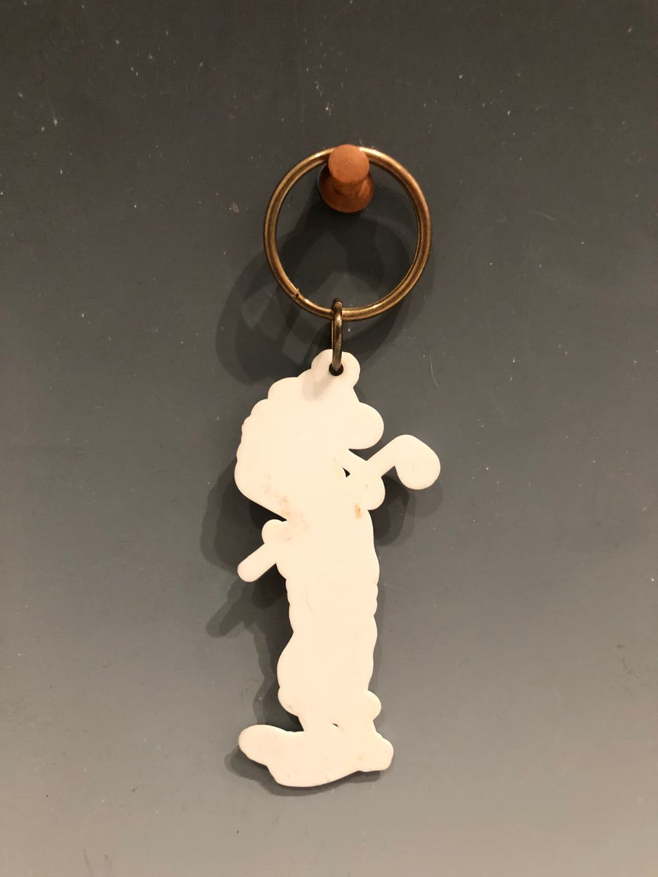 Golfing Goofy Keychain