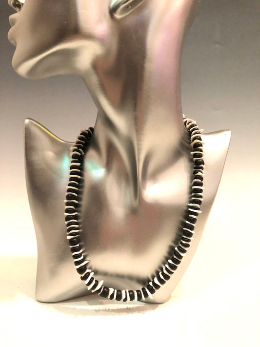 Black & White Shell Necklace
