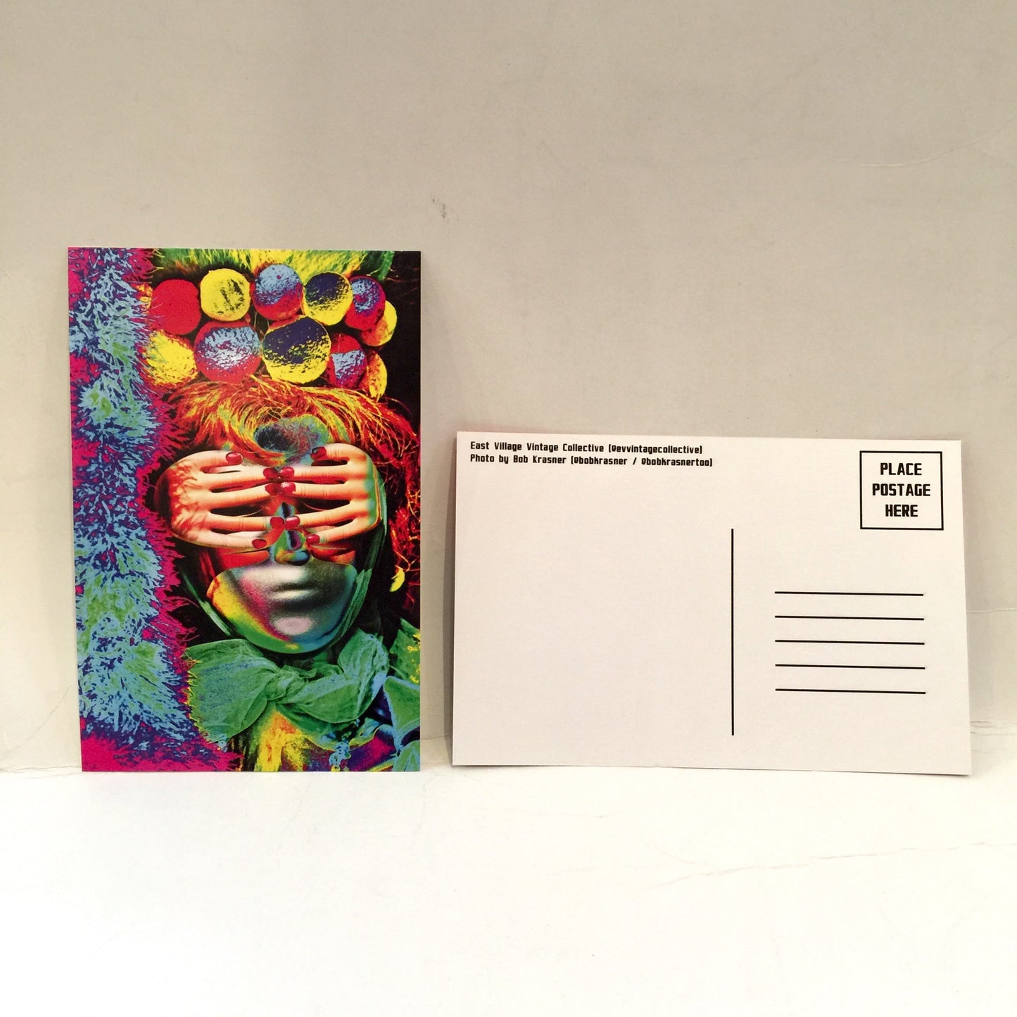 See No Evil - Photography Postcard by Bob Krasner