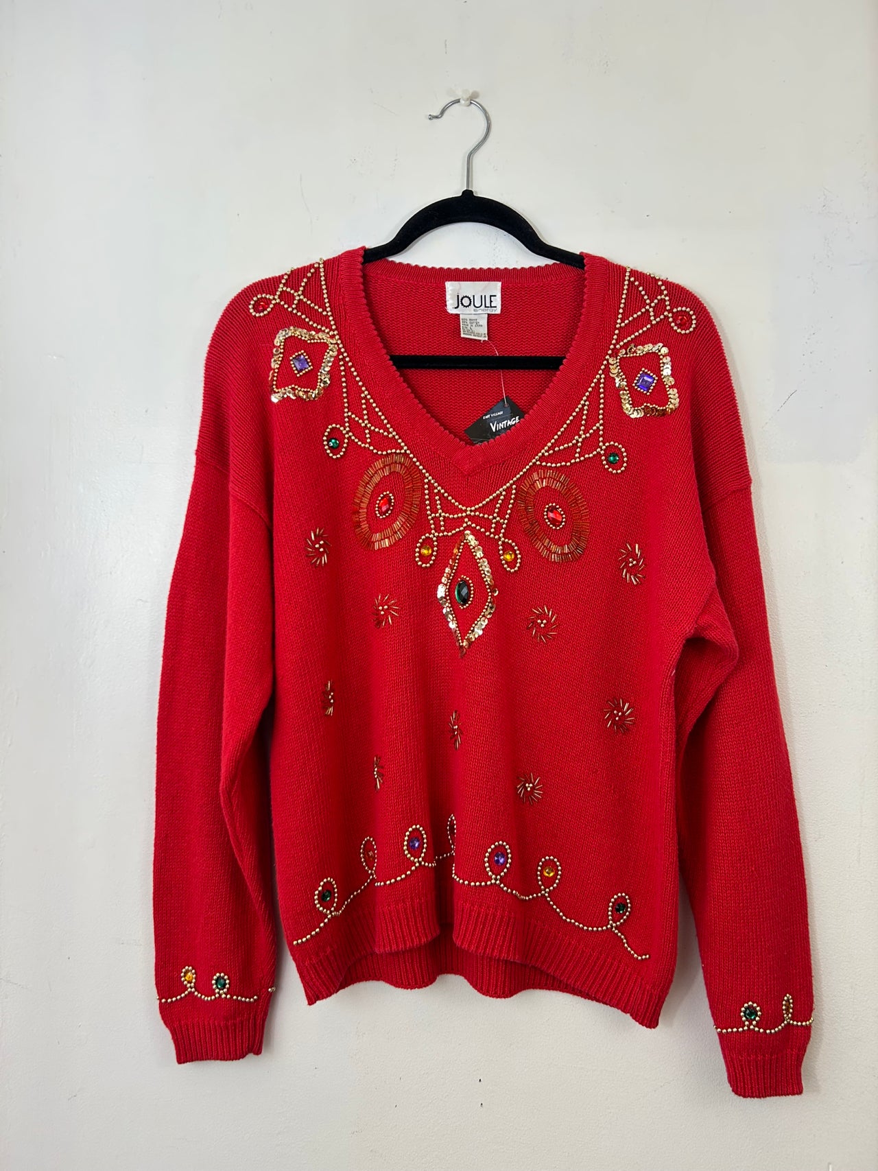 Joule Energy Beaded/Sequined Sweater