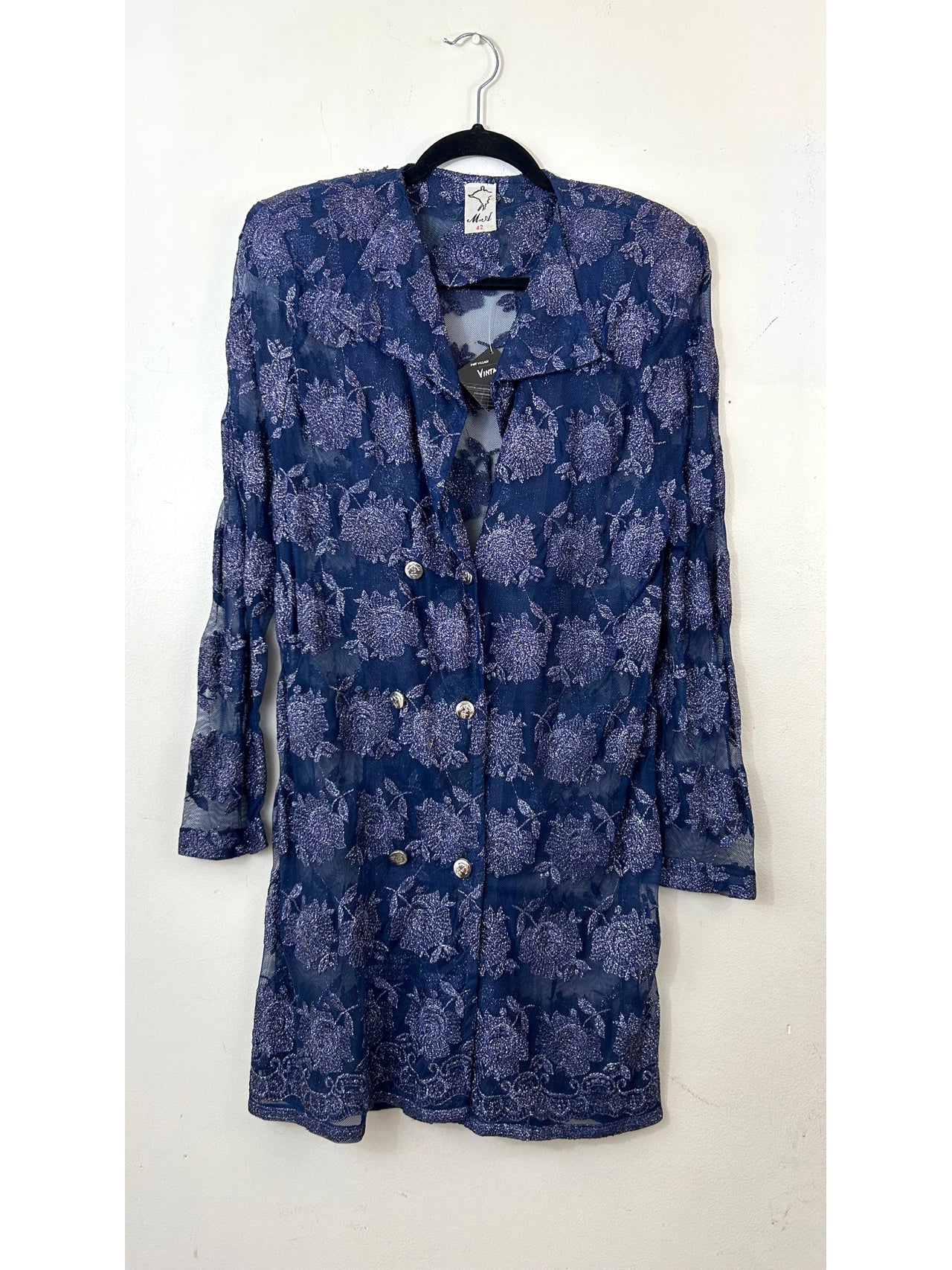 M.A Sheer Shimmer Dress/Jacket