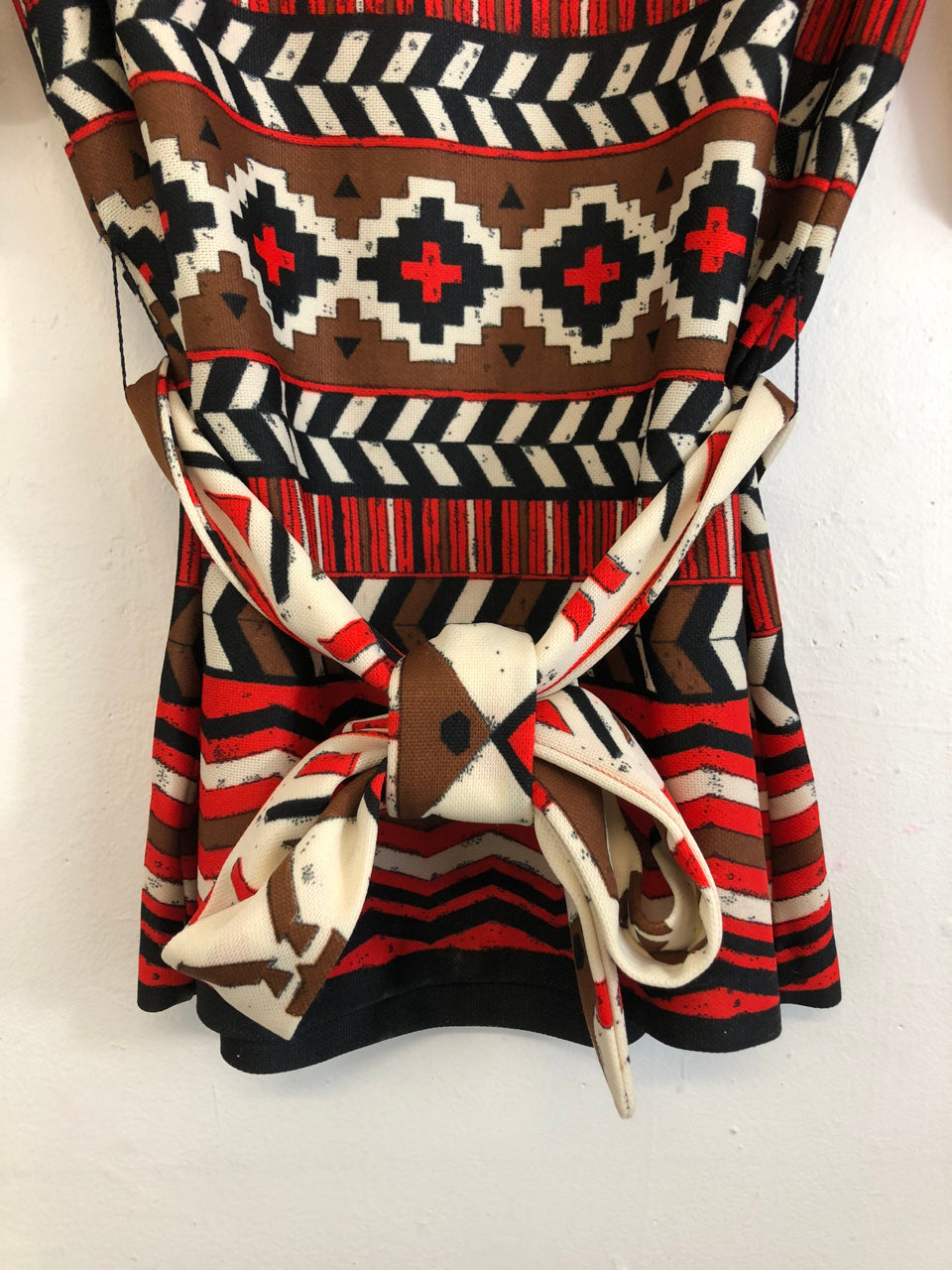 Rawson Square Belted 70s Blouse