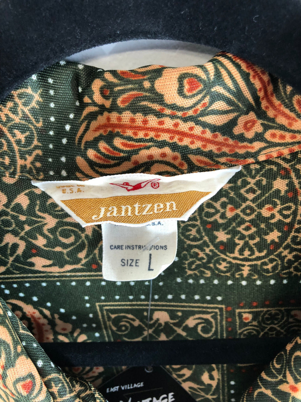 Jantzen Button Up Short-Sleeved Top