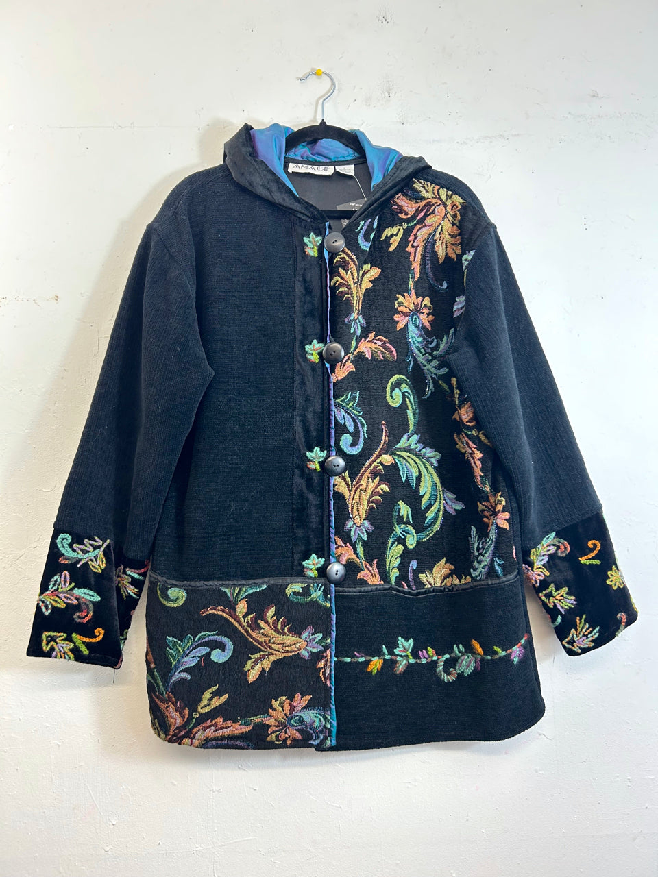 Anage Hooded Tapestry Jacket