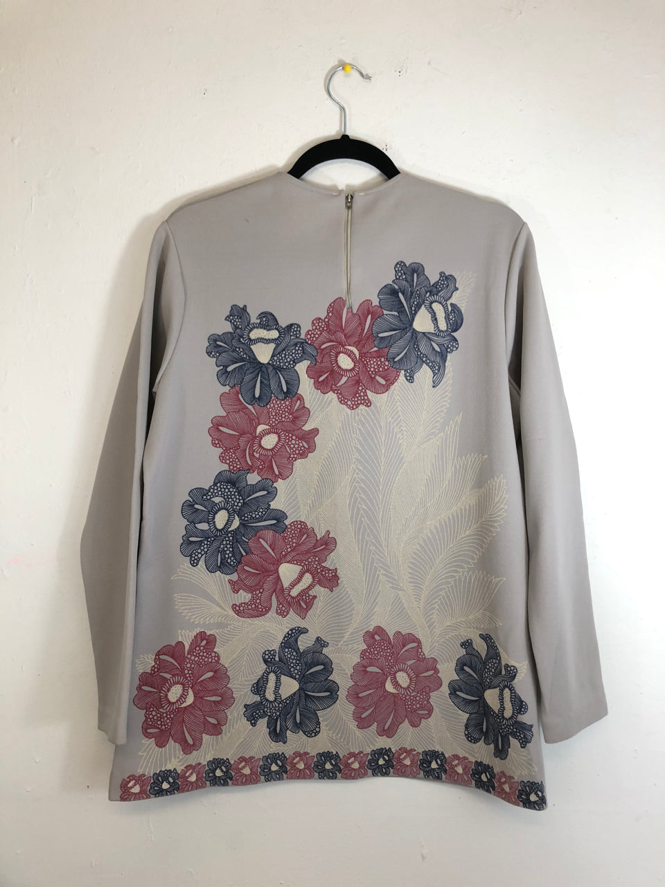 Montgomery Ward Floral 70s Blouse