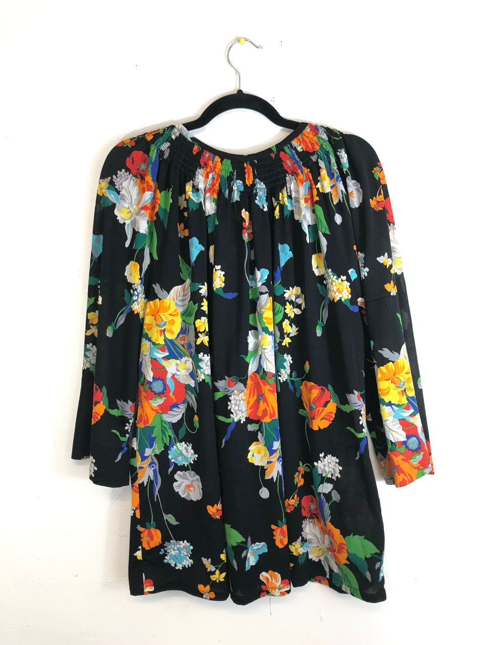 Floral 70s Blouse