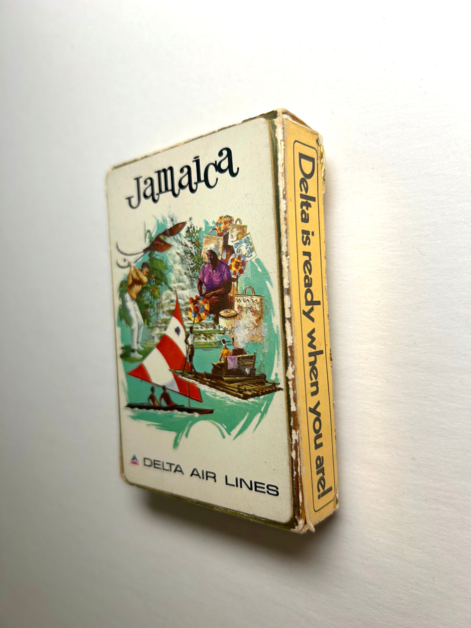 Vintage Delta Airlines Playing Cards - Jamaica