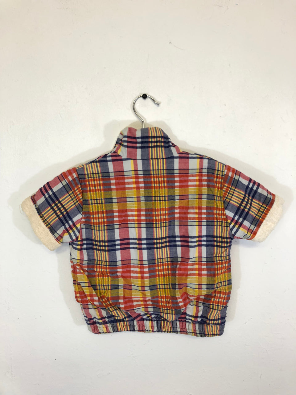 Kids' Palm Island Fleece-Lined Short-Sleeved Sweatshirt