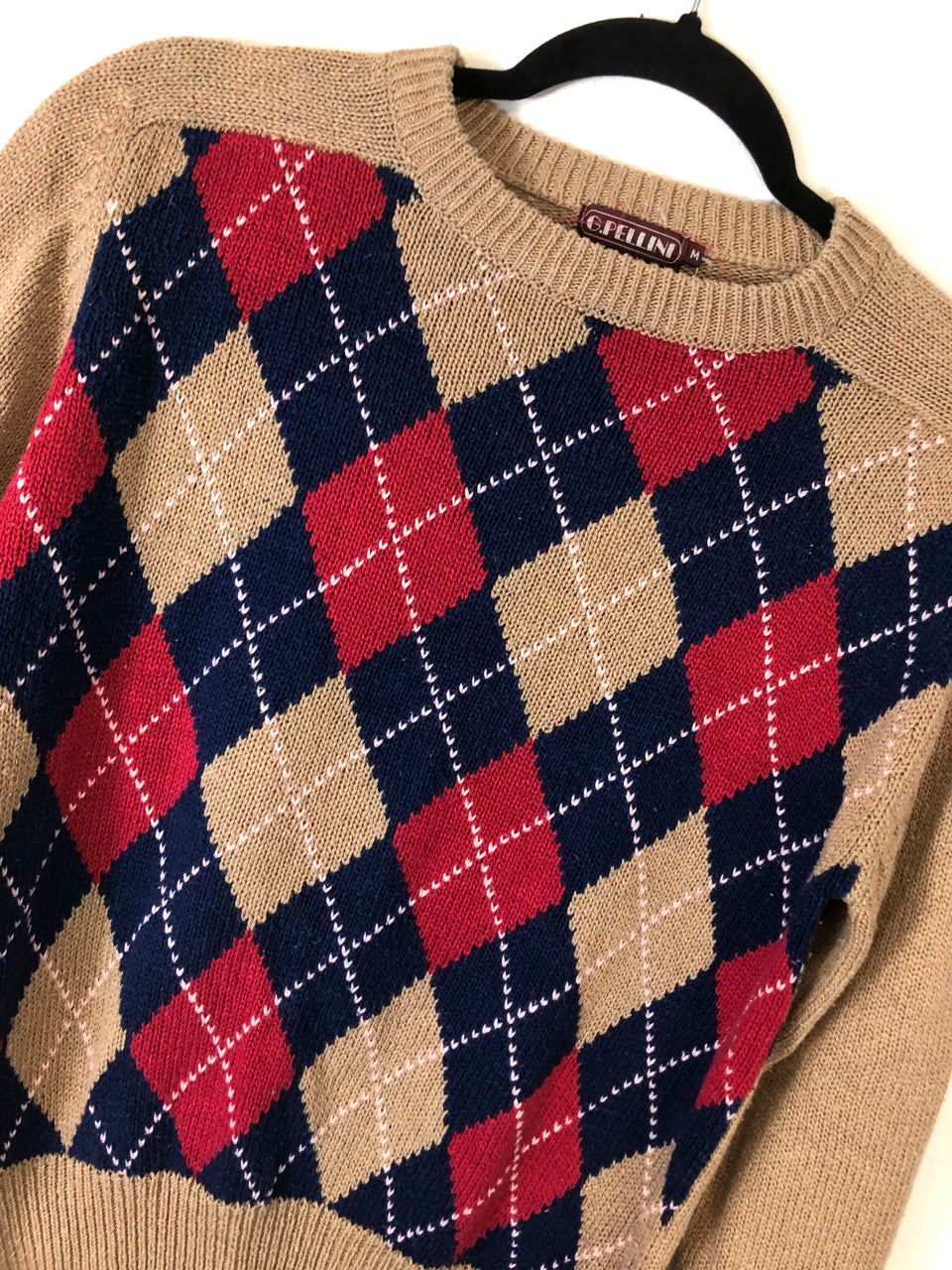 G. Pellini Argyle Sweater