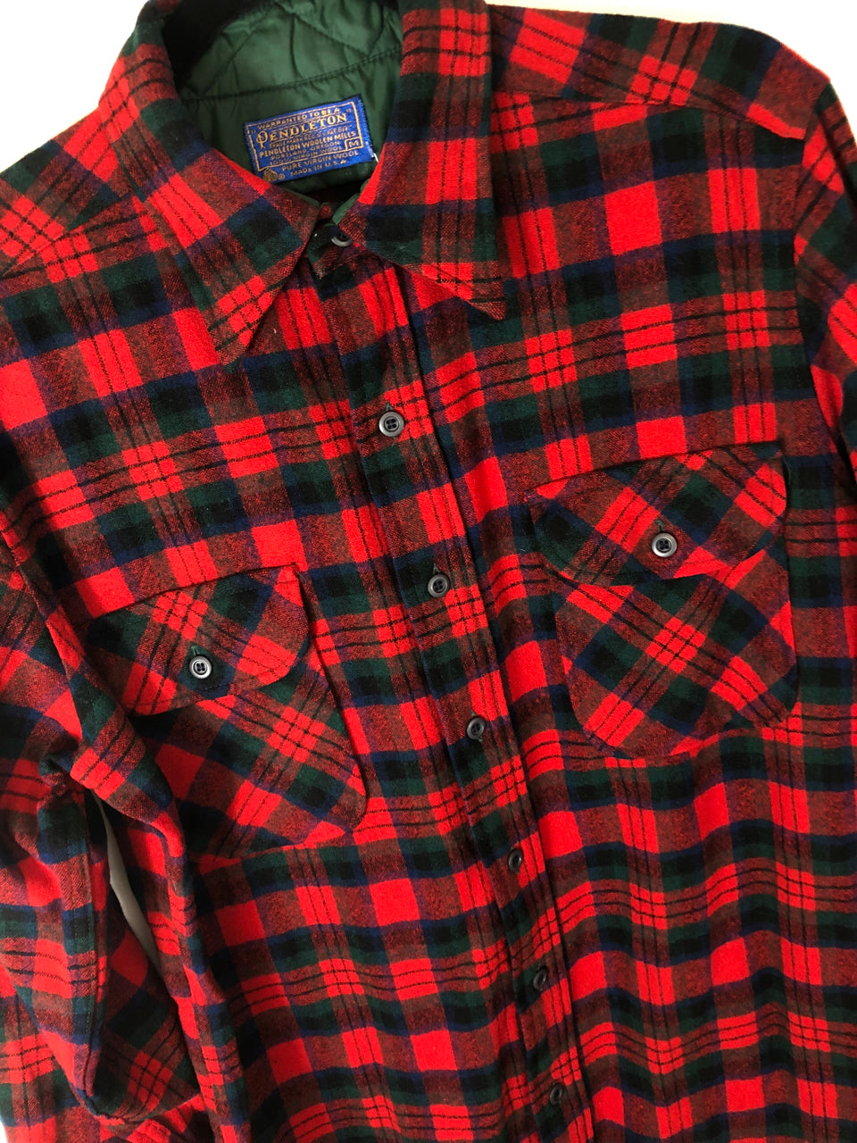 Pendleton Long-Sleeved Flannel Shirt